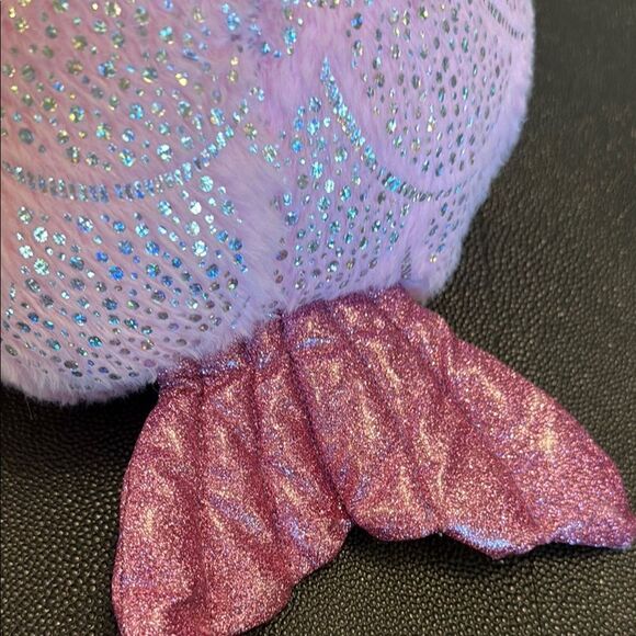 Rainbocorns Mermaidsorn Plush Cat Toy with Pink Sparkly - Picture 4 of 7